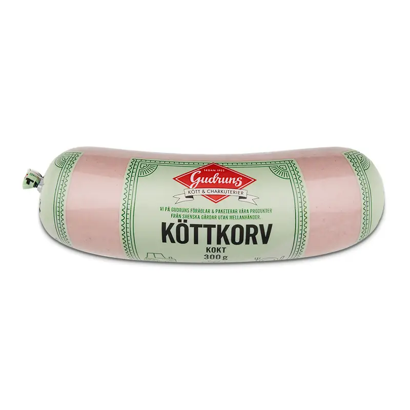 Köttkorv Kokt 1 x 300 g från Gudruns | #4785 | Korv
