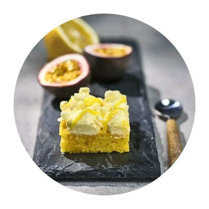 Citron & Passionfruktsbakelse 25 x 64 g från Gray's Bakery | #4920 | Tårtor & Dessertpaj