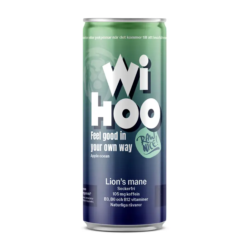 WIHOO AppleOcean Energidryck 24 x 33 cl från Rawnice | #5002 1 | Energidrycker
