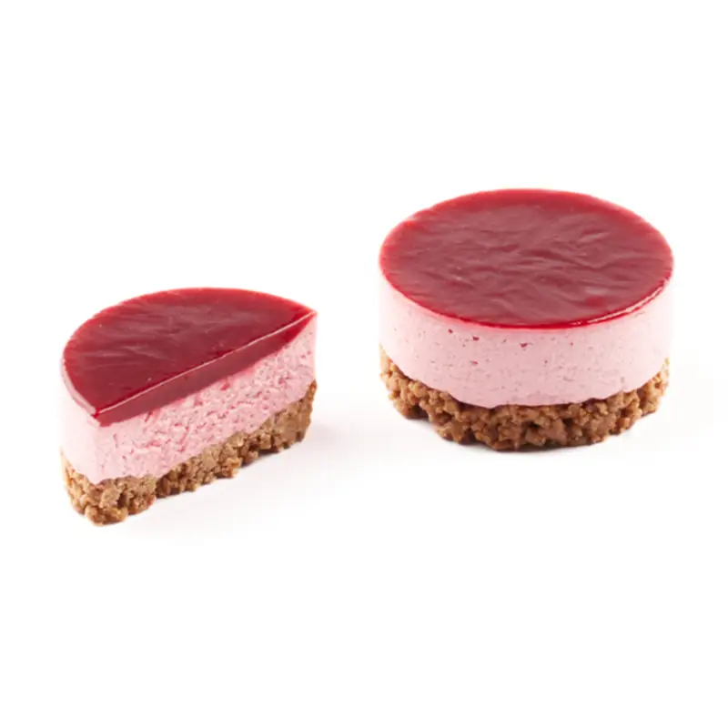 Vegansk Hallonmousse Dessert 15 x 70 g från Panesco | #5002149 | Tårtor & Dessertpaj