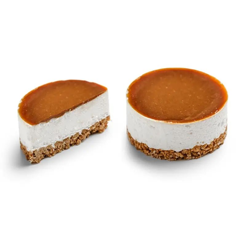 Vegansk Saltkaramell Dessert 15 x 80 g från Panesco | #5002246 | Tårtor & Dessertpaj