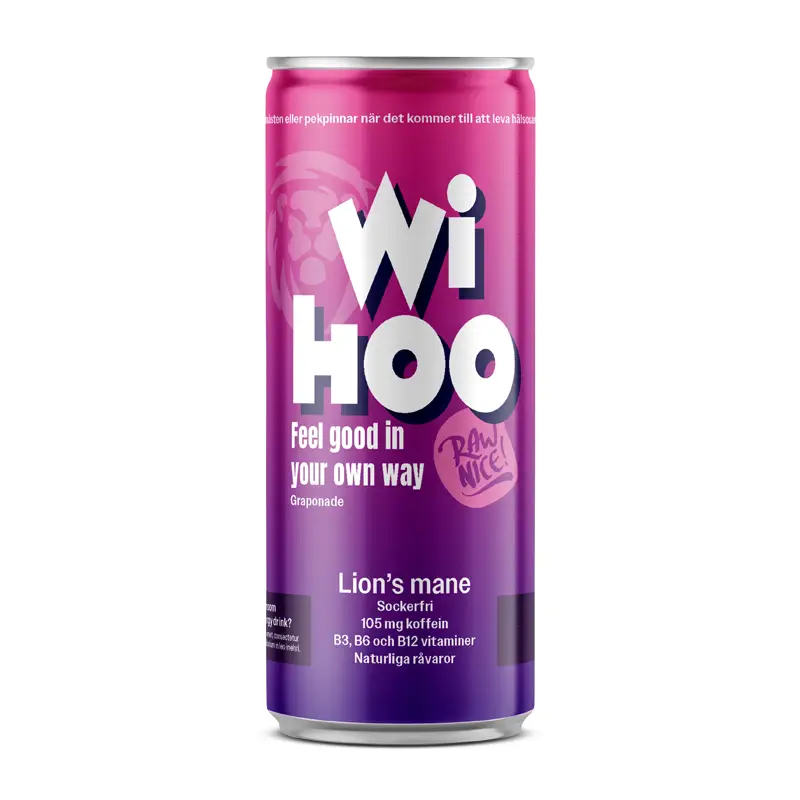 WIHOO Graponade Energidryck 24 x 33 cl från Rawnice | #5003 1 | Energidrycker