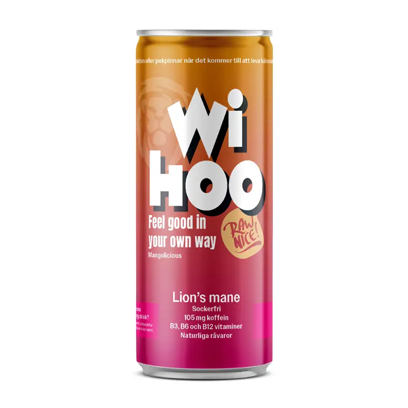WIHOO Mangolicious Energidryck 24 x 33 cl från Rawnice | #5004 1 | Energidrycker