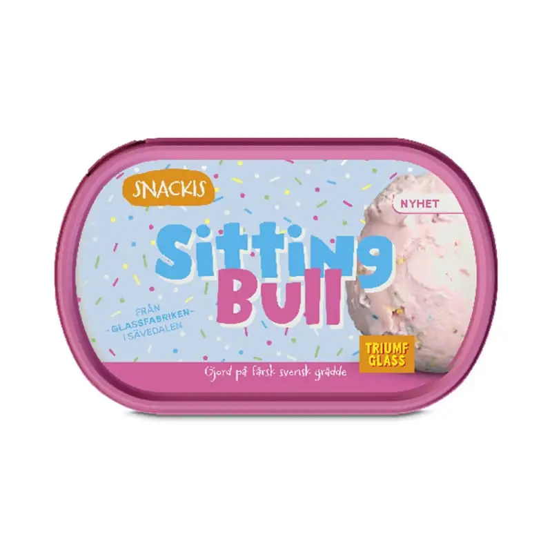 Sitting Bull Snackis Glass 6 x 500 ml från Triumf Glass | #50241 | Kulglass