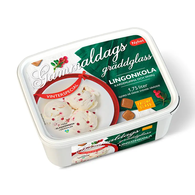 Lingonkola 4 x 1750 ml från Triumf Glass | #50245 | Kulglass