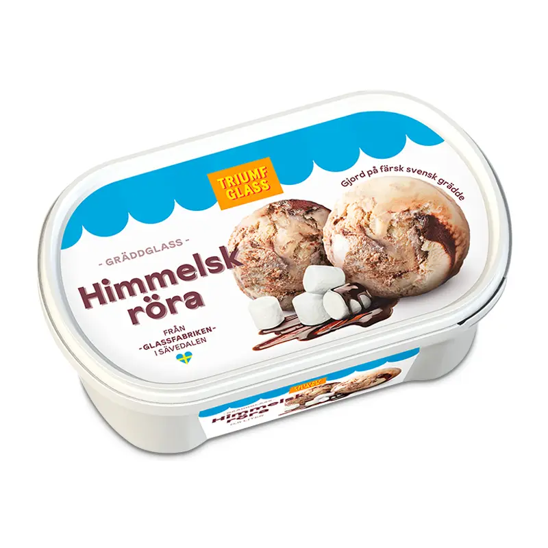 Himmelsk Röra Glass 6 x 500 ml från Triumf Glass | #50249 | Kulglass