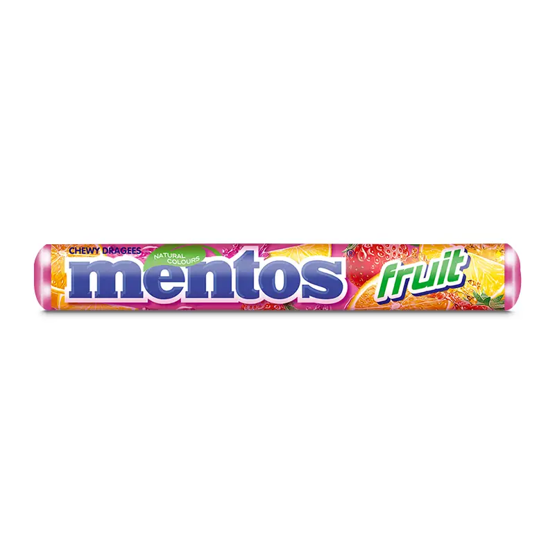 Fruit 40 x 38 g från Mentos | #50262 | Godis