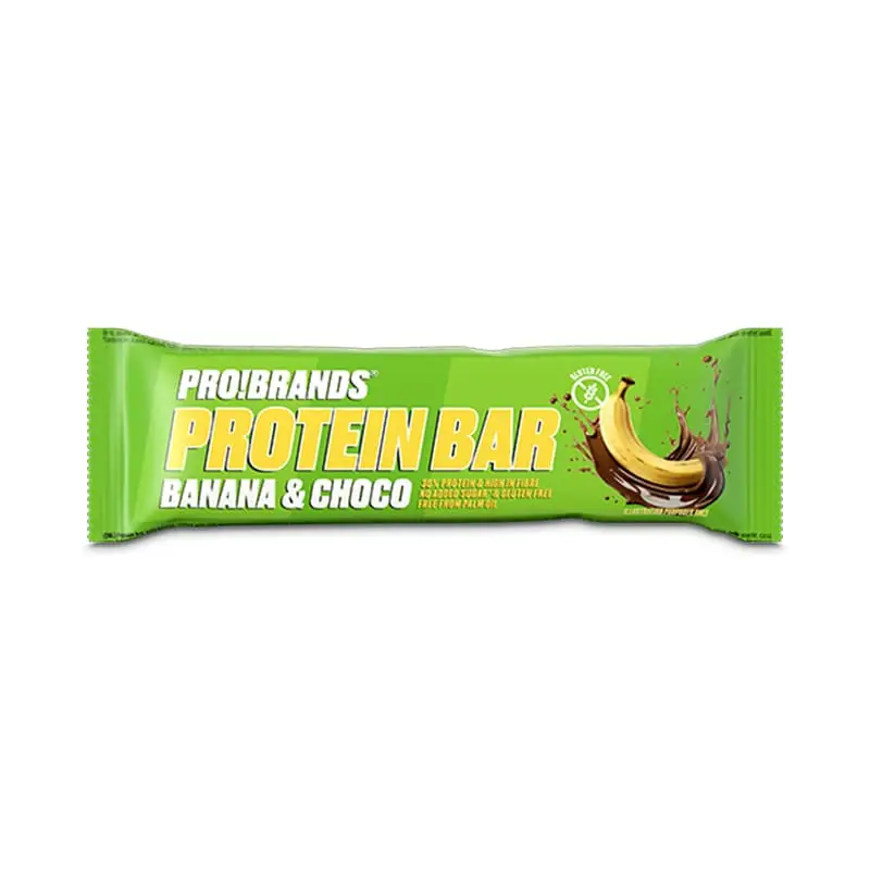Protein Bar Banana & Chocolate 24 x 45 g från ProBrands | #5040 | Bars