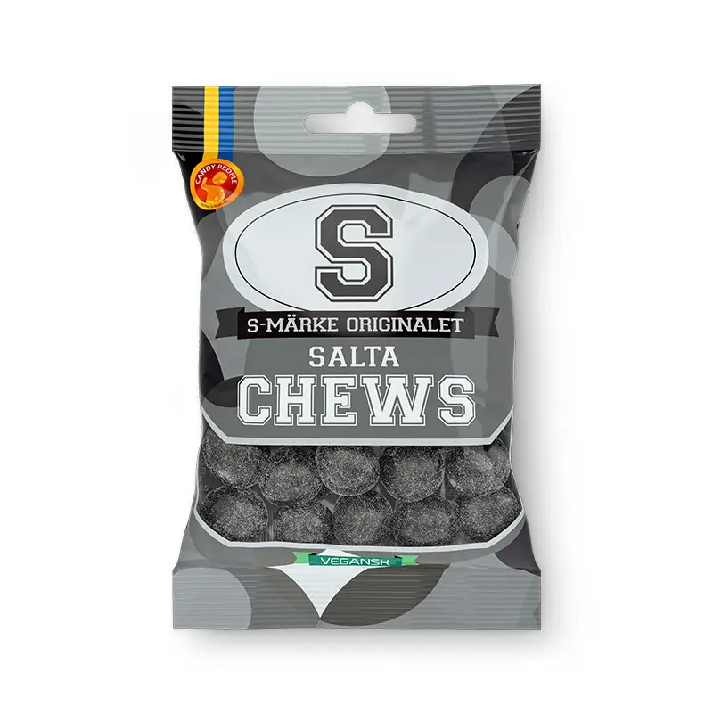 S-märke Salta Chews 18 x 70 g från CandyPeople | #50648 | Godis
