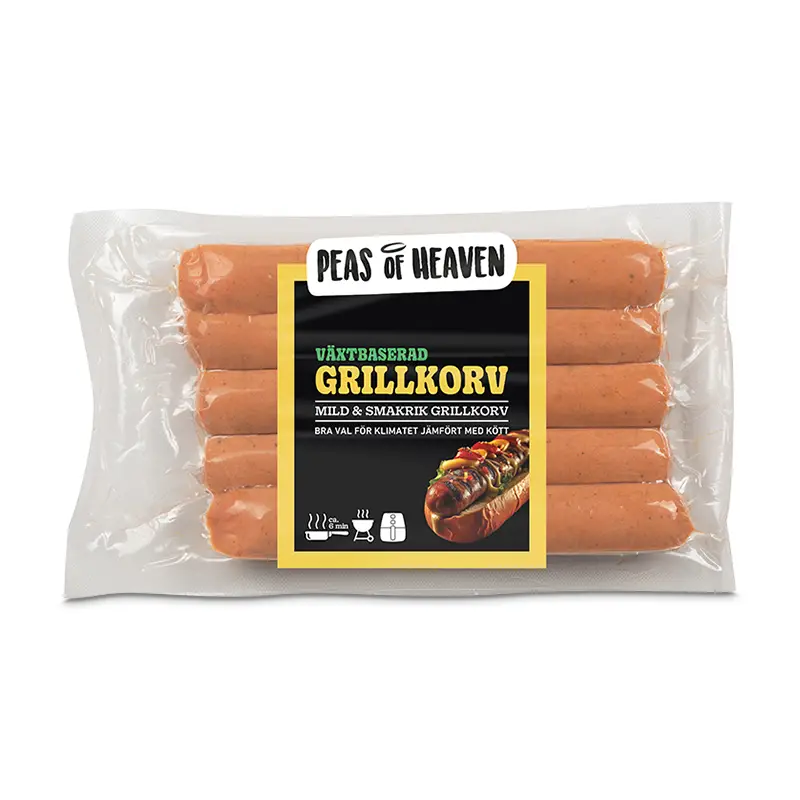 Vegan Grillkorv 6 x 250 g från Peas of Heaven | #50853 | Korv