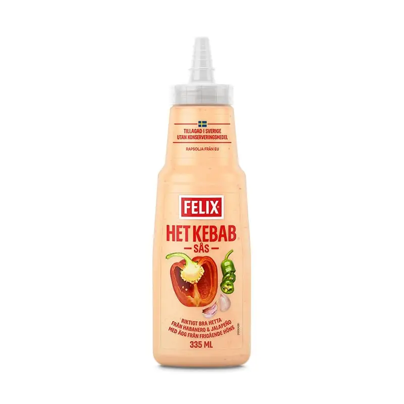Het Kebabsås 10 x 335 ml från Felix | #510003804 | Sås