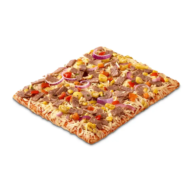Fyrkantspizza Kebab 12 x 690 g från Stabburet | #510006955 | Pizza