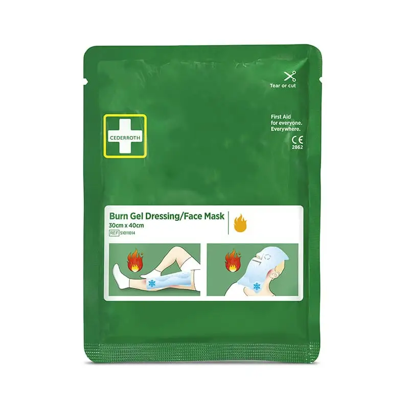 Burn Gel Dressing / Face Mask 1 st från Cederroth | #51011014 | Första Hjälpen