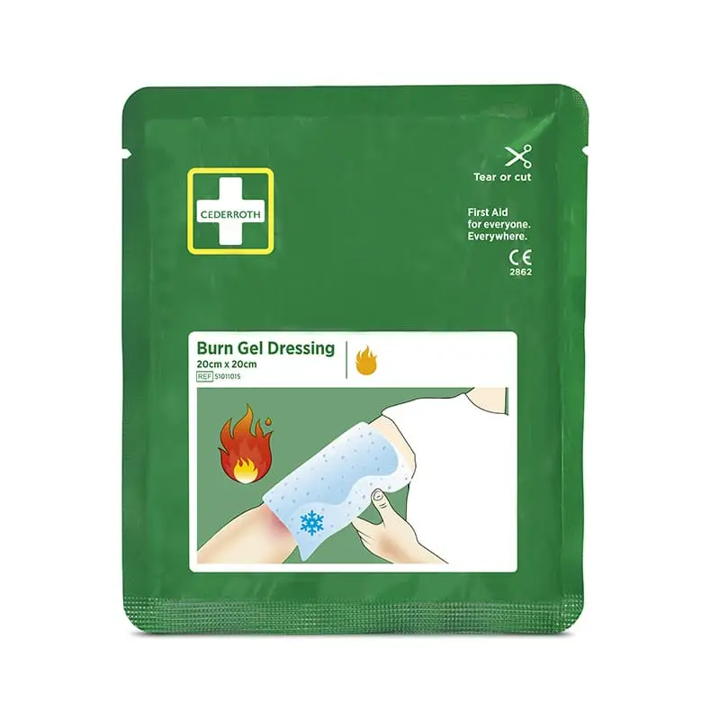 Burn Gel Dressing 20x20 cm 1 st från Cederroth | #51011015 | Första Hjälpen