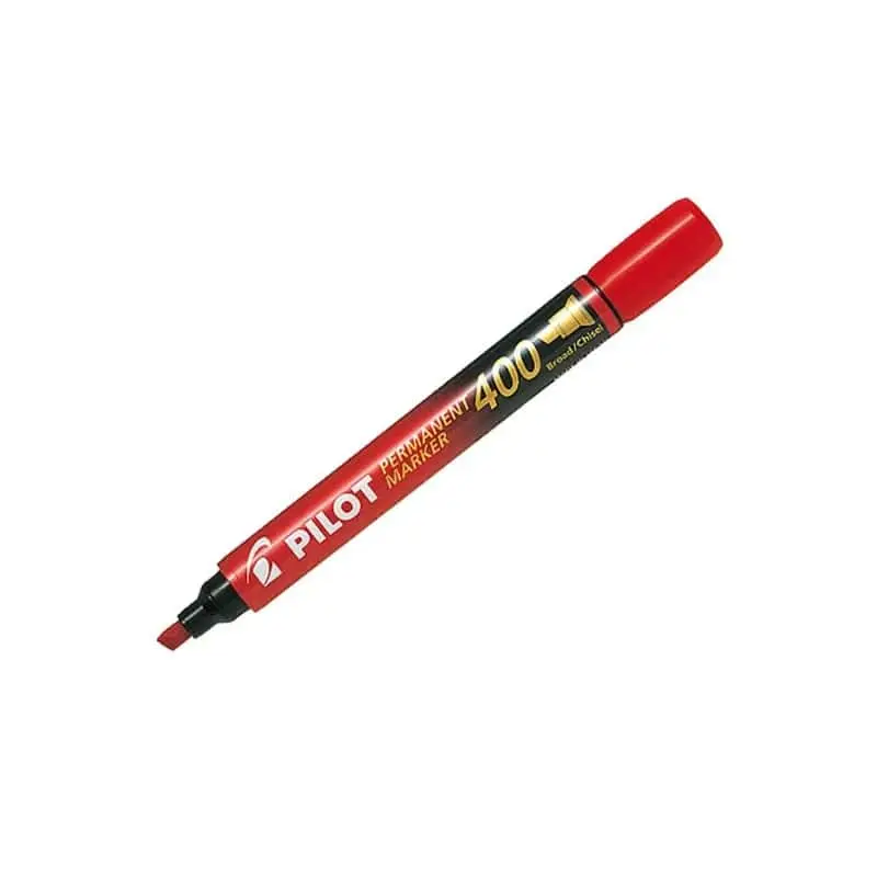 Märkpenna 400 Permanent Röd 1 st från Kontor | #511189 | Pennor