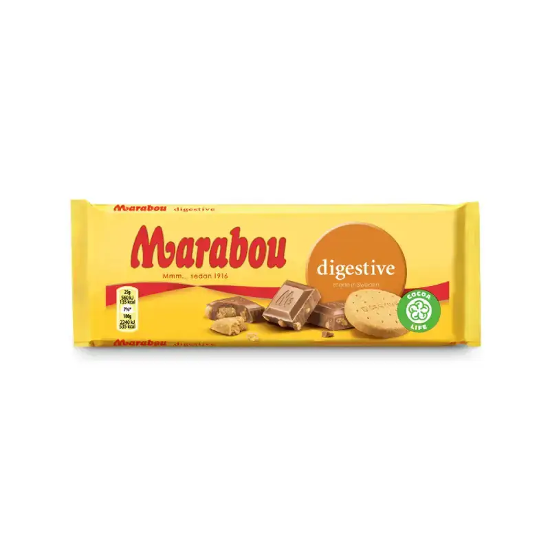 Marabou Digestive 20x100g från Marabou | #95898 | Choklad