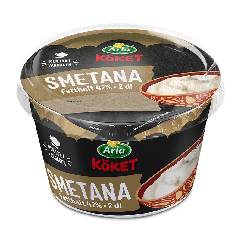 Smetana 42% 6 x 2 dl från Arla Köket | #51731 | Grädde