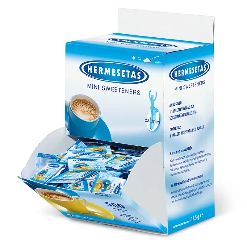 Sötningsmedel, portionspåsar 1x500st från Hermesetas | #51872 | Honung, Sirap & Sötningsmedel