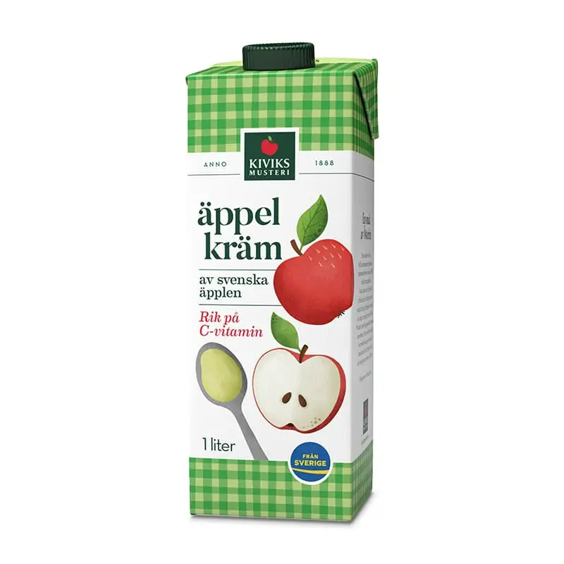 Äppelkräm 10 x 1 l från Kiviks Musteri | #51995 | Soppa & Kräm