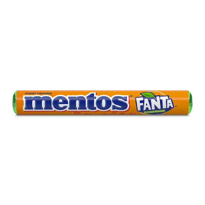 Fanta Orange 40 x 37.5 g från Mentos | #52180 | Godis