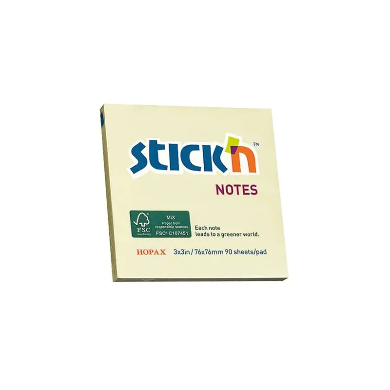 Post-it lappar 76x76mm Gul 1 st från Kontor | #526800 | Papper & Block