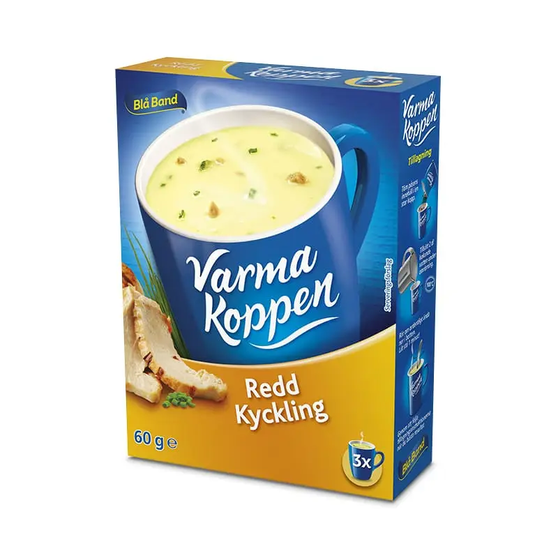 Redd Kycklingsoppa 12 x 60 g från Blå Band | #531773 | Färdiglagade måltider