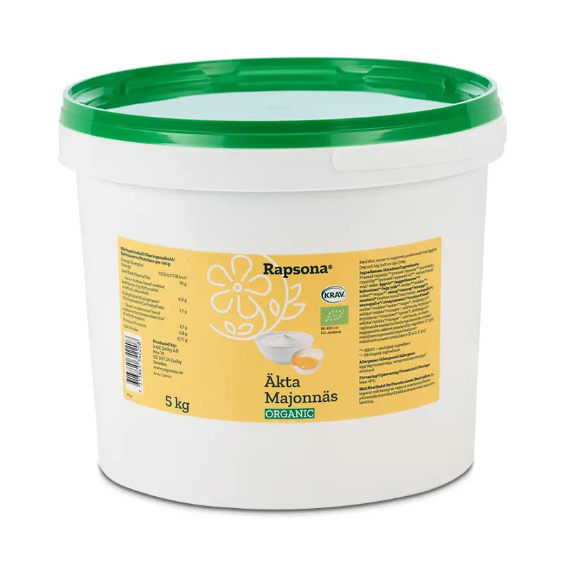Äkta Majonnäs Krav 5 kg från Rapsona | #534220 | Majonnäs