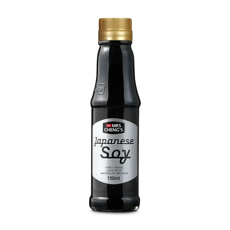 Japanese Soy 12 x 150 ml från Mrs Cheng | #538845 | Sås