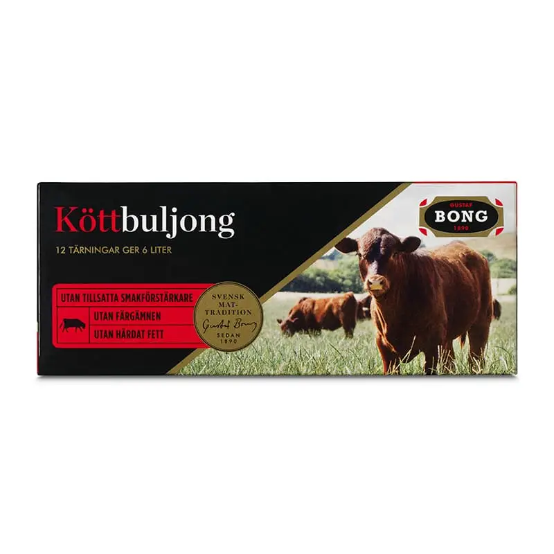 Köttbuljong 19 x 12 st från Bong | #538879 | Buljong