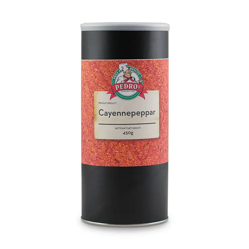 Cayennepeppar 6 x 350 g från Pedros | #54608 | Kryddor