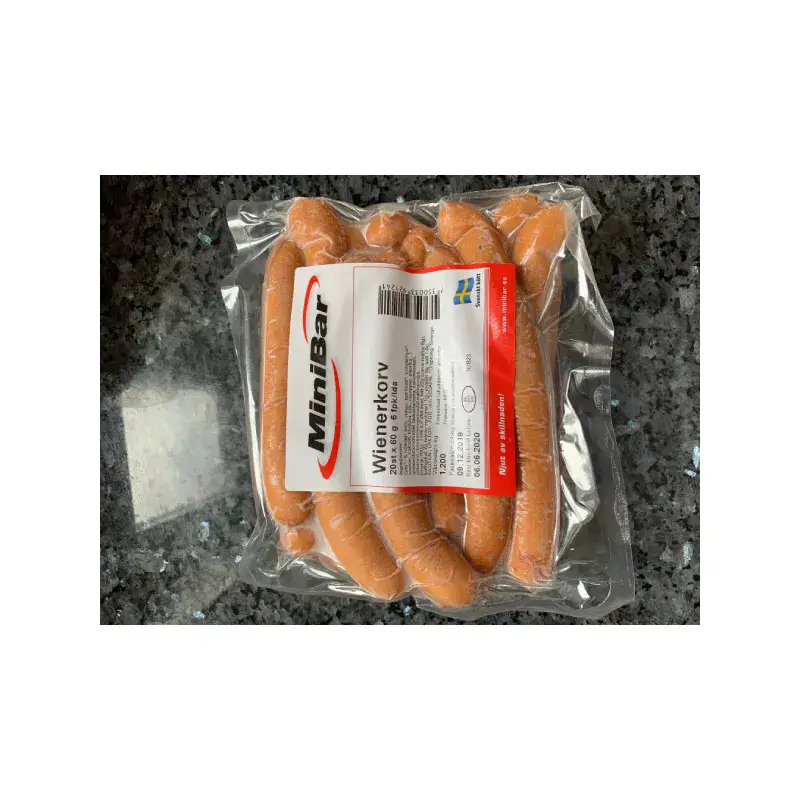 Wienerkorv 120 x 60 g från Minibar | #1024 | Korv