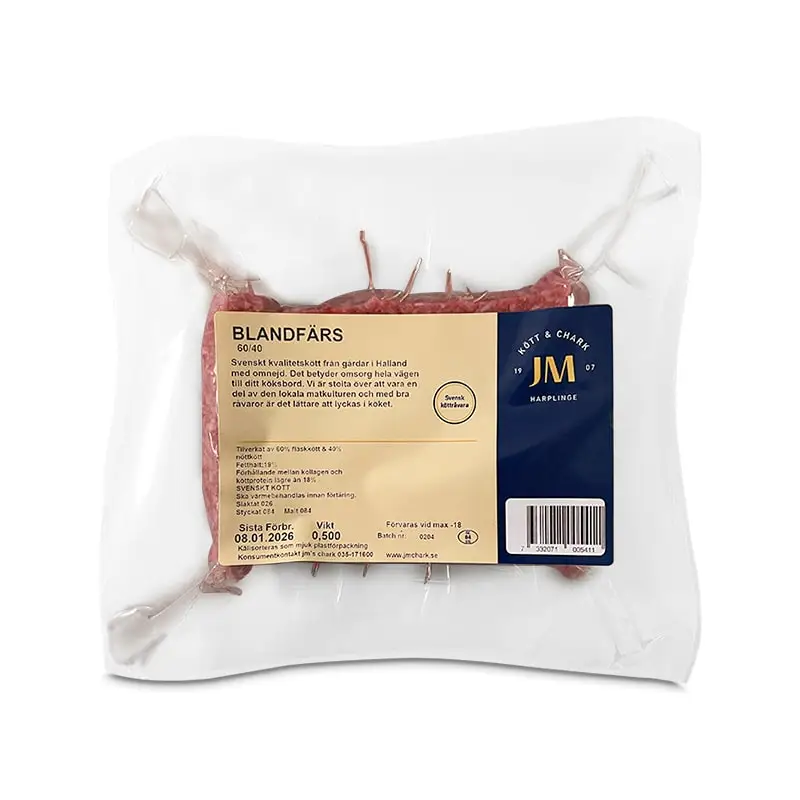 Blandfärs Fryst 12 x 500 g från JM Kött & Chark | #537 | Färs