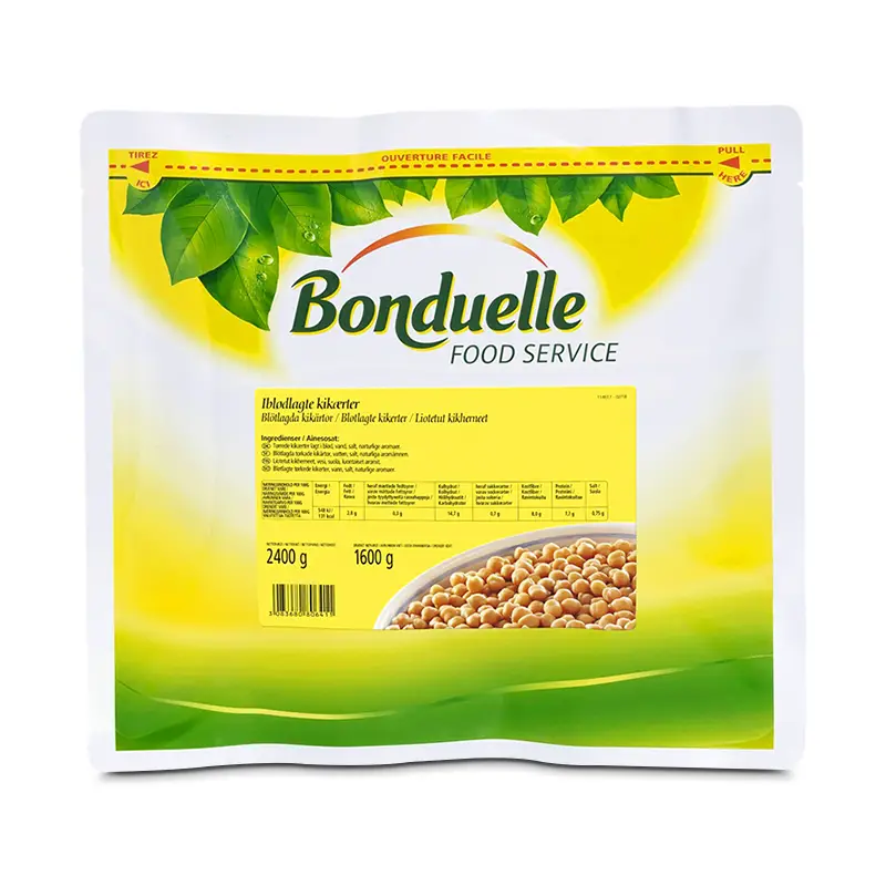 Kikärtor Easy Bag 4 x 2.4 kg från Bonduelle | #19028 | Bönor