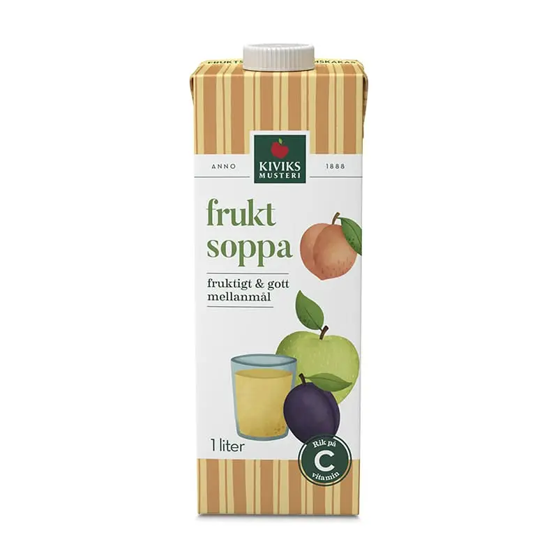 Fruktsoppa 10 x 1 l från Kiviks Musteri | #55015 | Soppa & Kräm