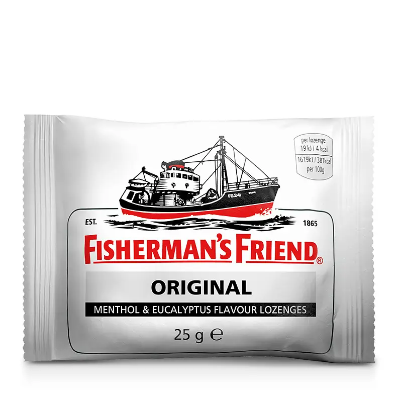 Original 24 x 25 g från Fisherman´s Friend | #5506 | Halstabletter