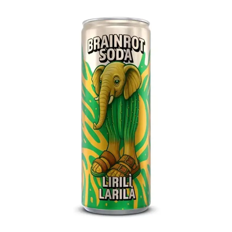 Lirili Larila 24 x 25 cl från Brainrot Soda | #BRA007 | Läsk & Soda