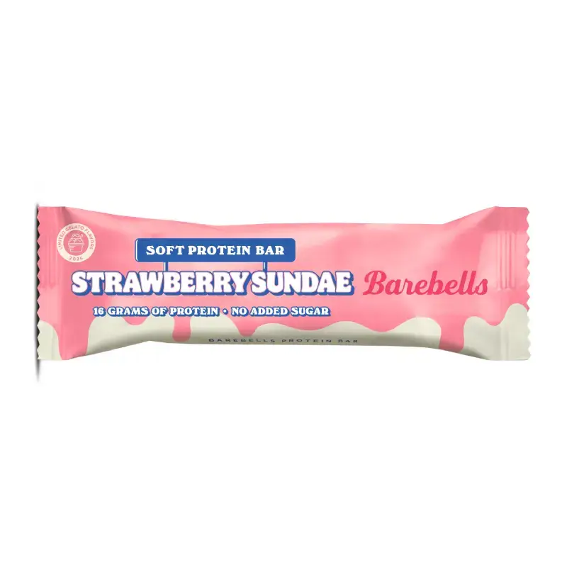Strawberry Sundae 12 x 55 g från Barebells | #B1131 | Bars