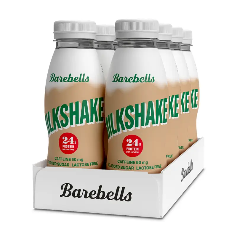 Proteinmilkshake Cappuccino 8 x 33 cl från Barebells | #B3020 | Proteinshakes