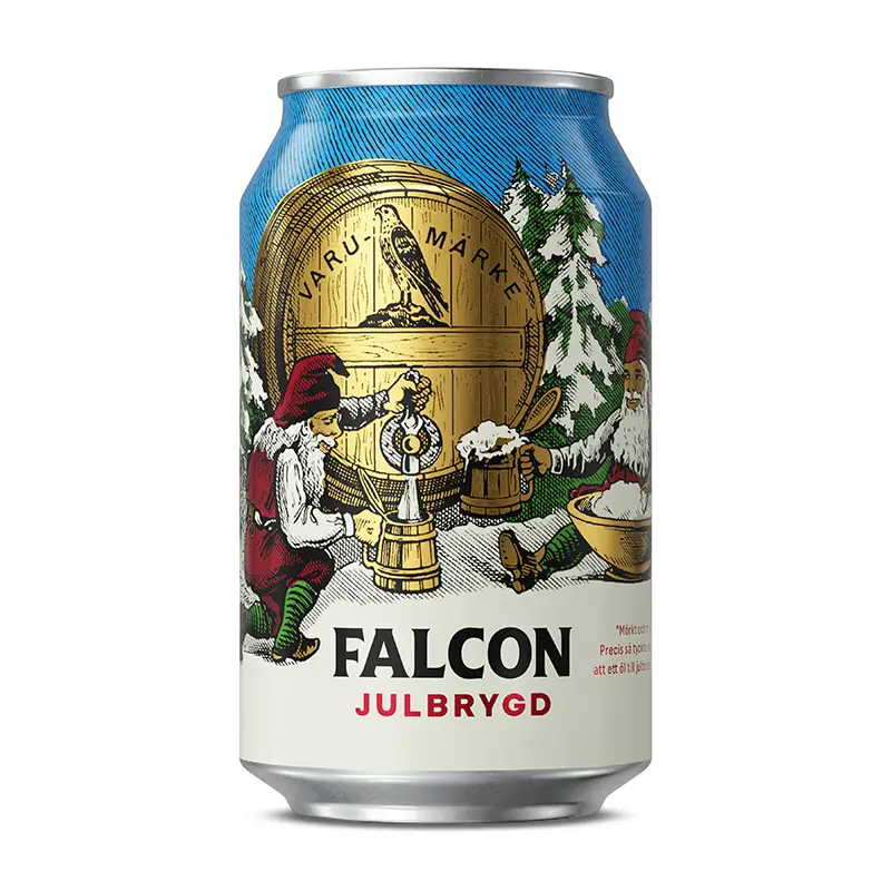 Falcon Julbrygd 5.2% 24 x 33 cl från Falcon | #33822 | Öl