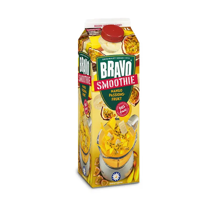 Smoothie Mango & Passion 6 x 1 l från Bravo | #56592 | Smoothie