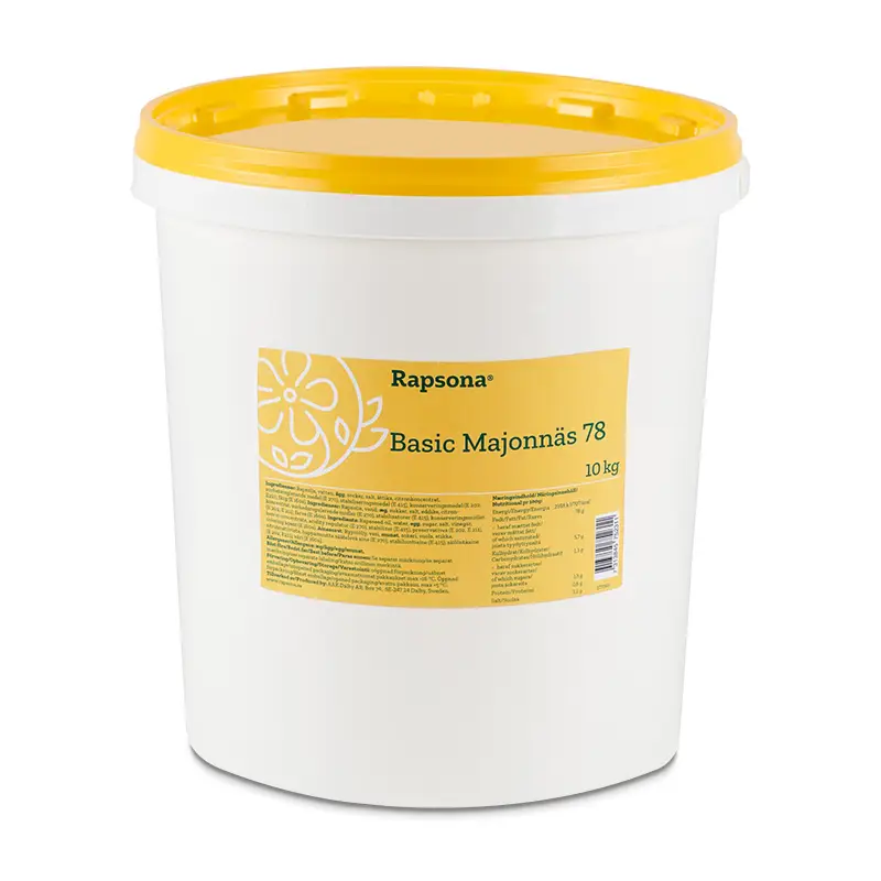 Basic Majonnäs 78 10 kg från Rapsona | #575231 | Majonnäs