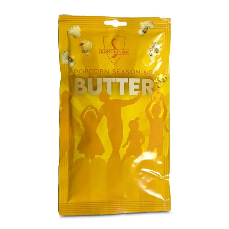 Popcornkrydda Butter 16 x 25 g från Sundlings | #12005 | Popcorn