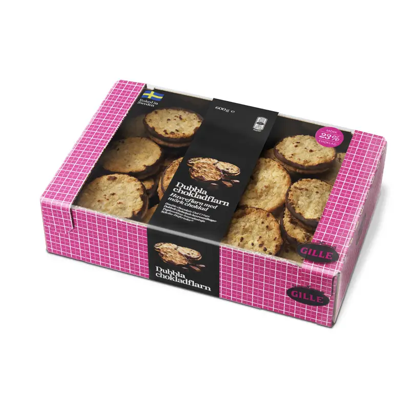 Chokladflarn 600 g från Gille | #320708 | Kakor & Söta kex