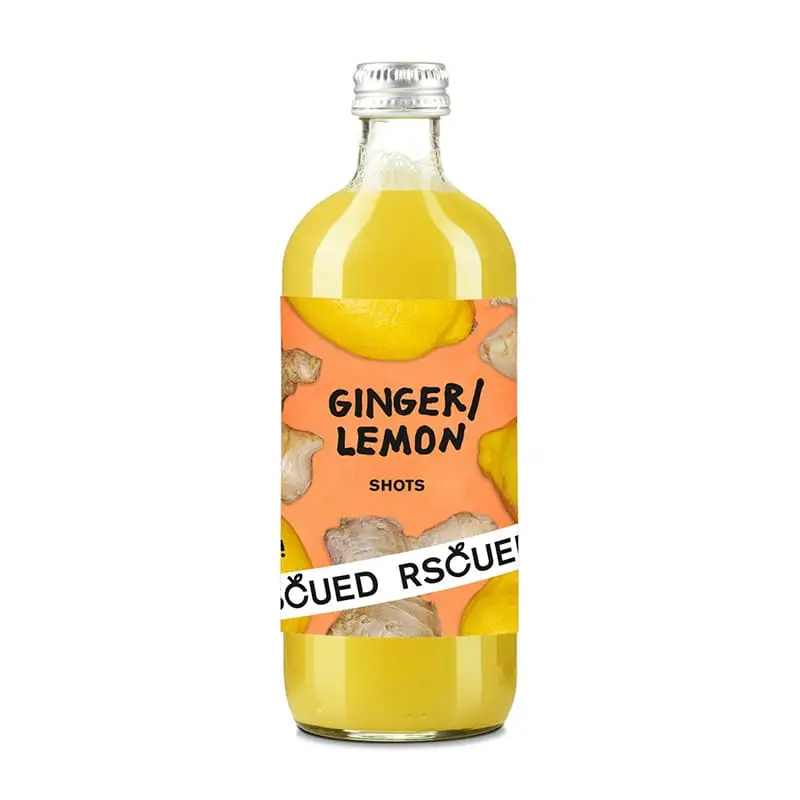 Ingefära & Citron 8 x 50 cl från Rscued | #0183 | Shot