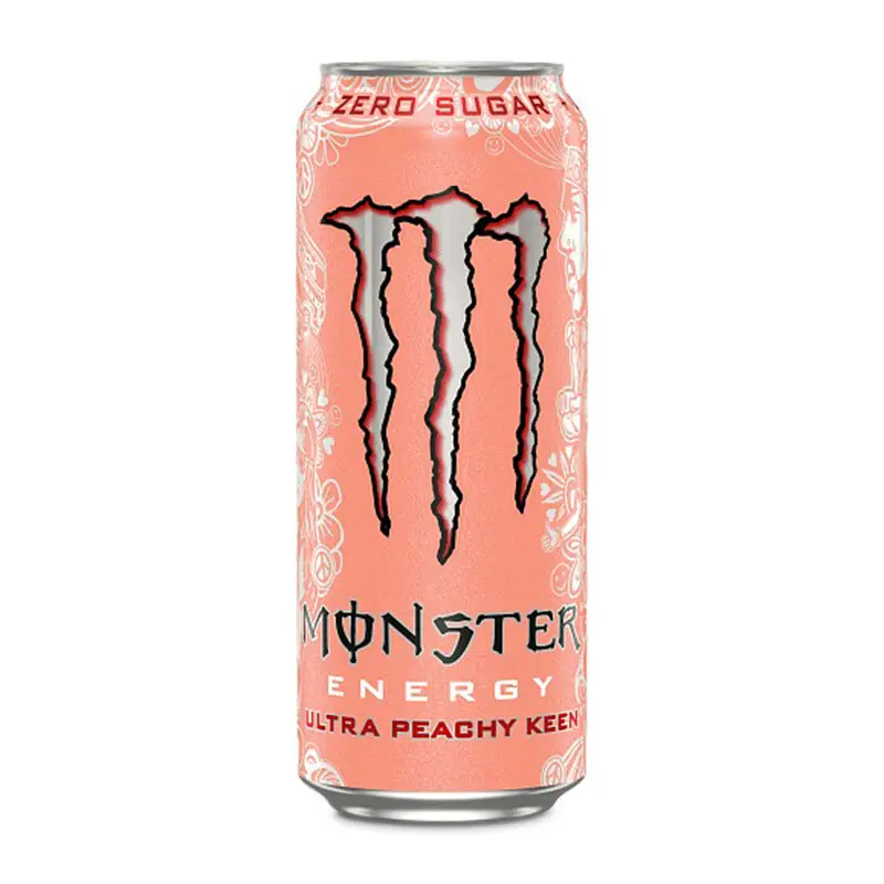 Ultra Peachy Keen 24 x 50 cl från Monster | #642686 | Energidrycker