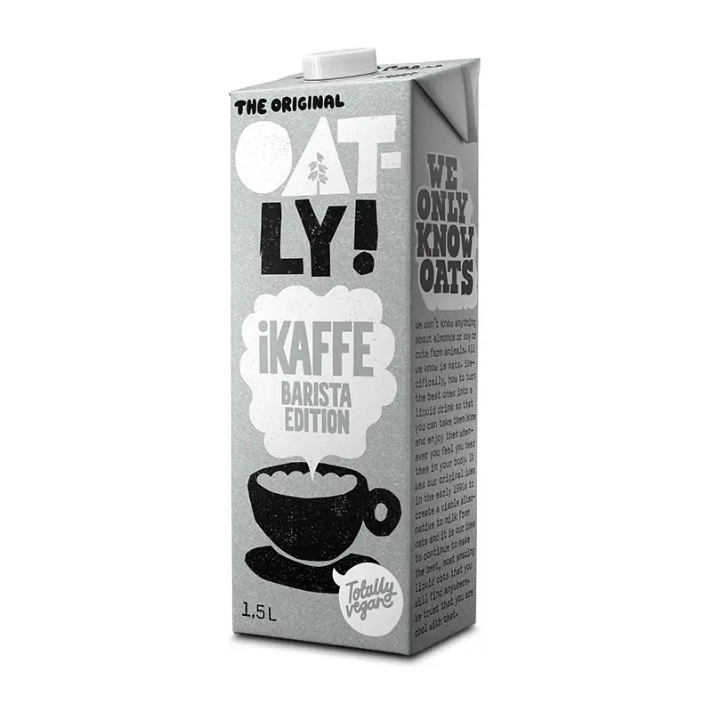 Havredryck iKaffe 6 x 1.5 l från Oatly | #62169 | Växtbaserad mjölkdryck