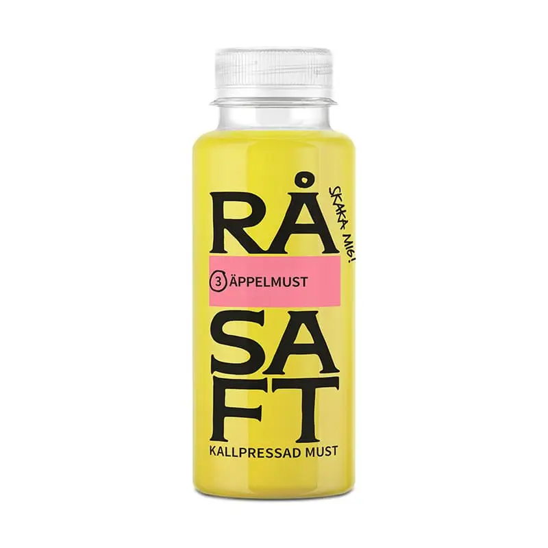 Äppelmust 6 x 250 ml från Råsaft | #7011 | Juice