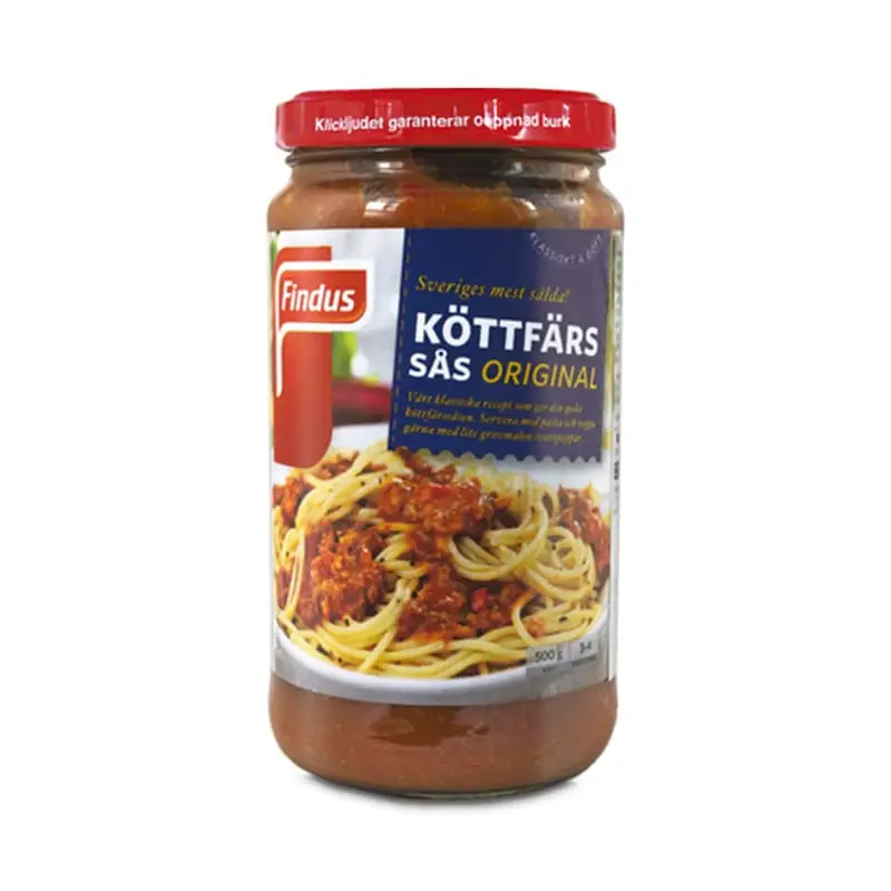 Köttfärssås 12 x 500 g från Findus | #96012889 | Färdiglagade måltider