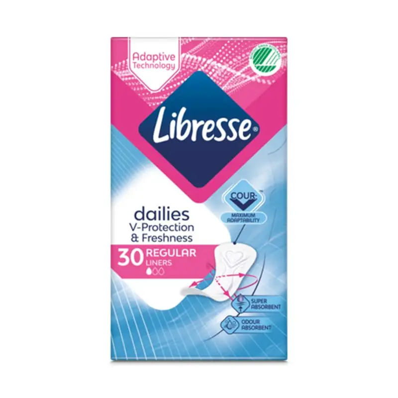 Trosskydd Regular 15 x 30 st från LIBRESSE | #8214 | Mensskydd