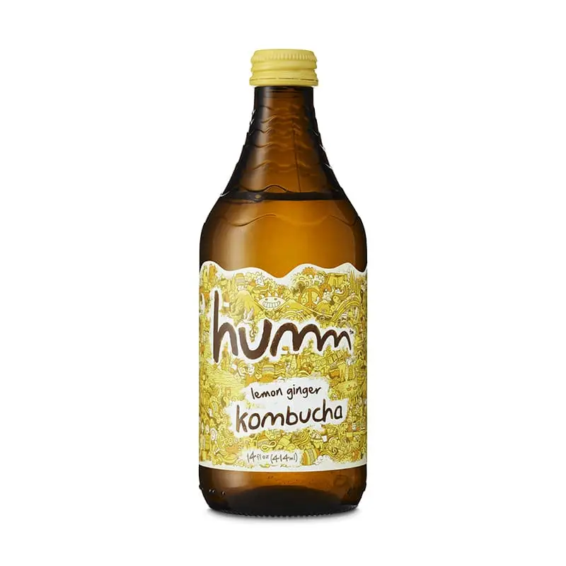 Kombucha Lemon Ginger 6 x 41.4 cl från Humm | #1004-L6 | Kombucha
